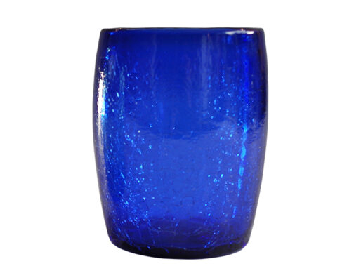 gobelet verre souffle bleu fonce 02